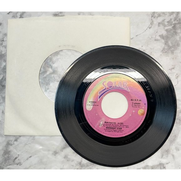Midnight Star Operator / Playmates 45 Funk Electronic 1984 Solar 7-69684 - Picture 5 of 6